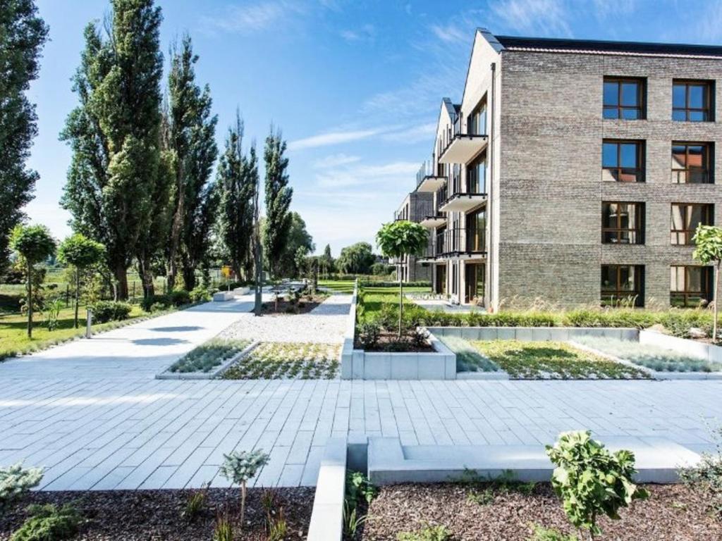 Vonkajšia záhrada v ubytovaní COMFORT INN APARTMENTS - Gdansk, Sadowa