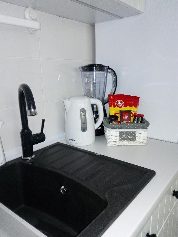 Köök või kööginurk majutusasutuses Apartman "Noa"