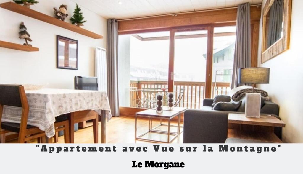 2 Appartements à Chamonix centre ville, vue Mont-Blanc, Lyret ou Morgane في شامونيه مون بلان: شقة في العمر جلسنا في مونتينيغرو