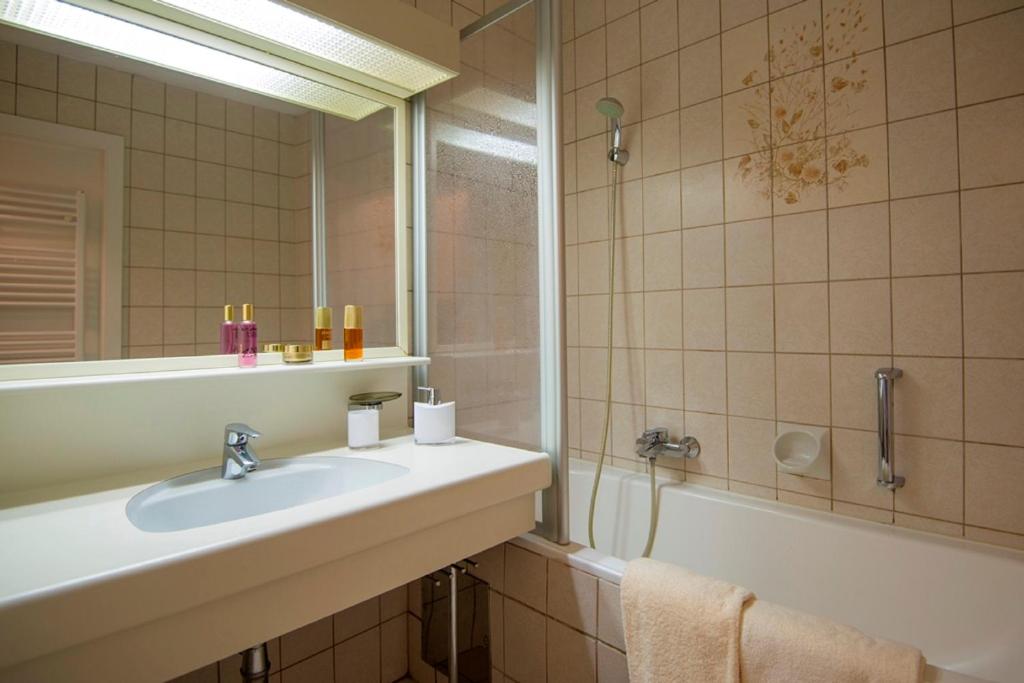 Koupelna v ubytování Residenz Lothringen by AlpenTravel