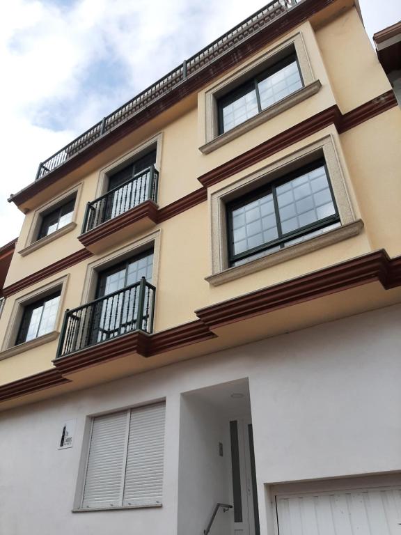 Budynek, w którym mieści się apartament