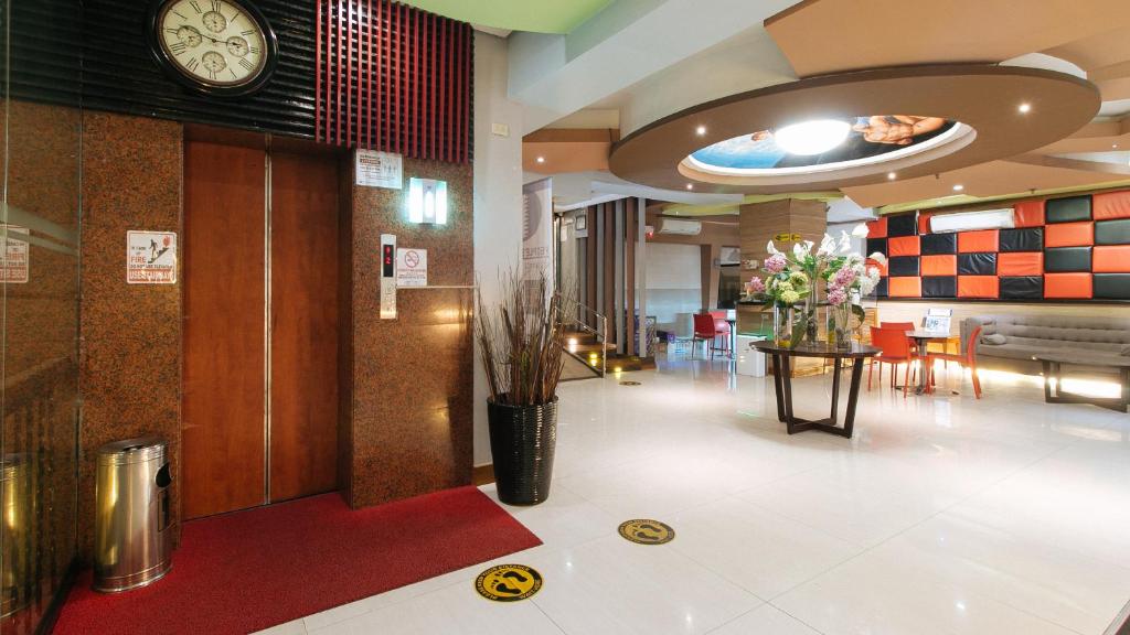 Posezení v ubytování RedDoorz at Timog Avenue Quezon City