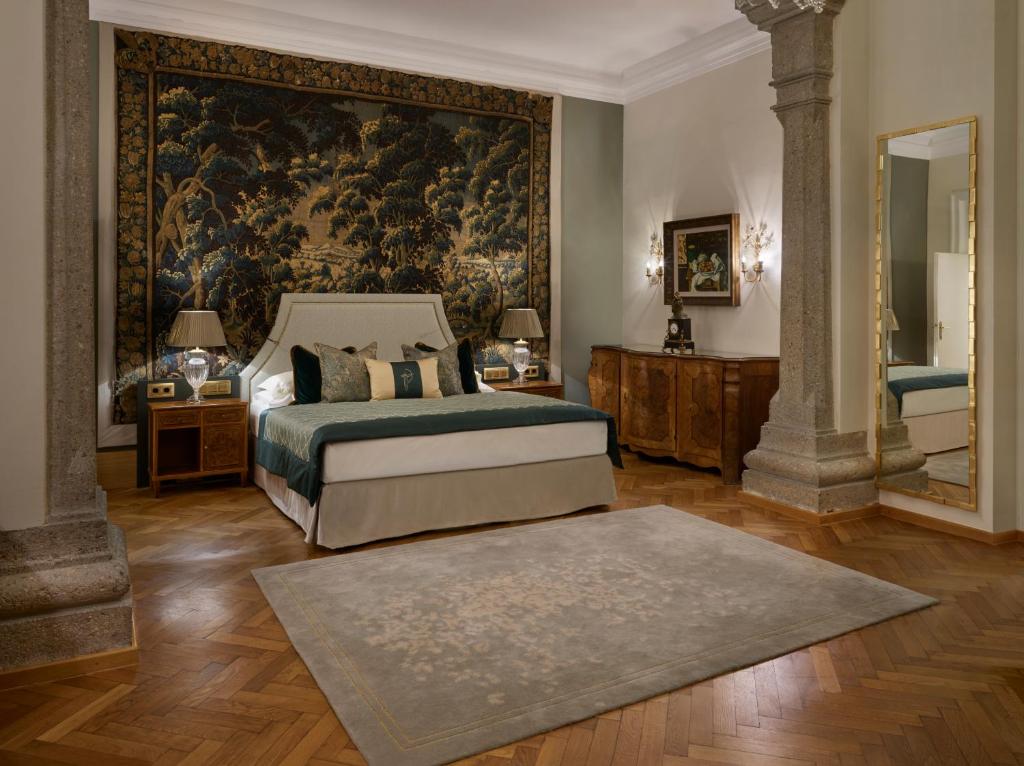 Posezení v ubytování Hotel Schloss Mönchstein