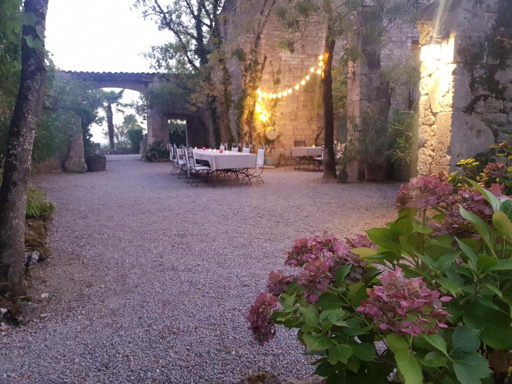 Zahrada ubytování Villa Mas