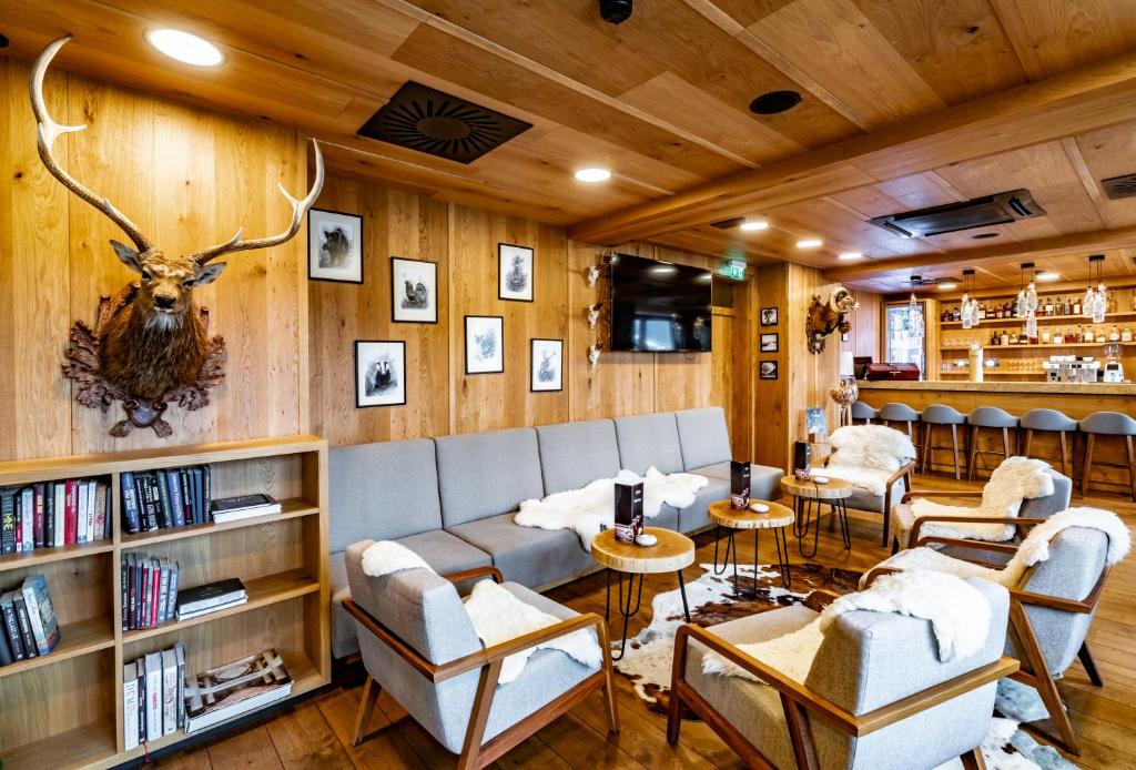 Posezení v ubytování Grandhotel Tatra