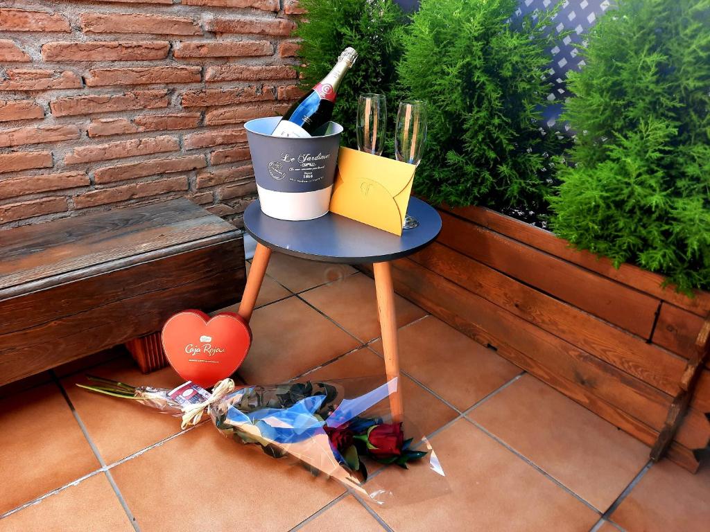 Zahrada ubytování B&B La Atalaya