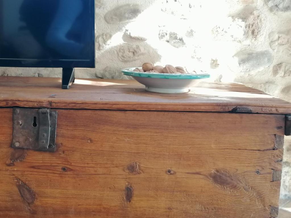 TV a/nebo společenská místnost v ubytování Maset del Riu