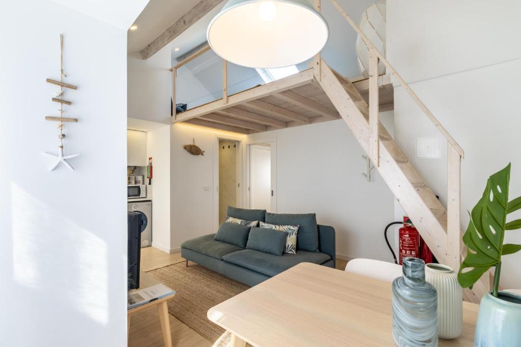 Posezení v ubytování CAROL BEACH HOUSE