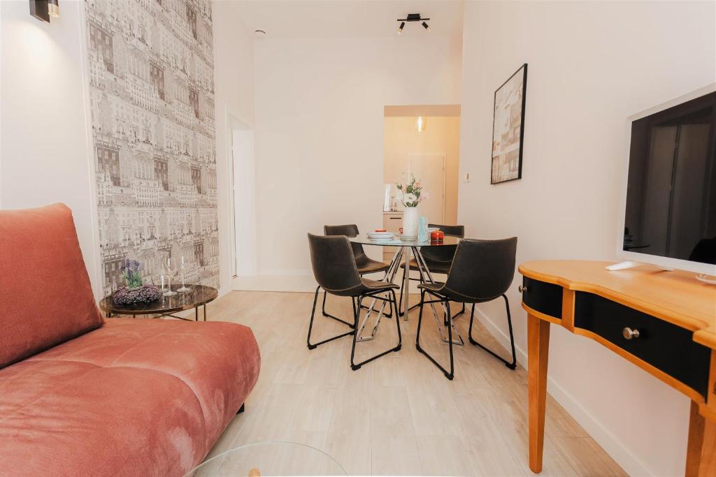 Posedenie v ubytovaní DeLux Apartament OldTown Kochanowskiego 30 Kraków