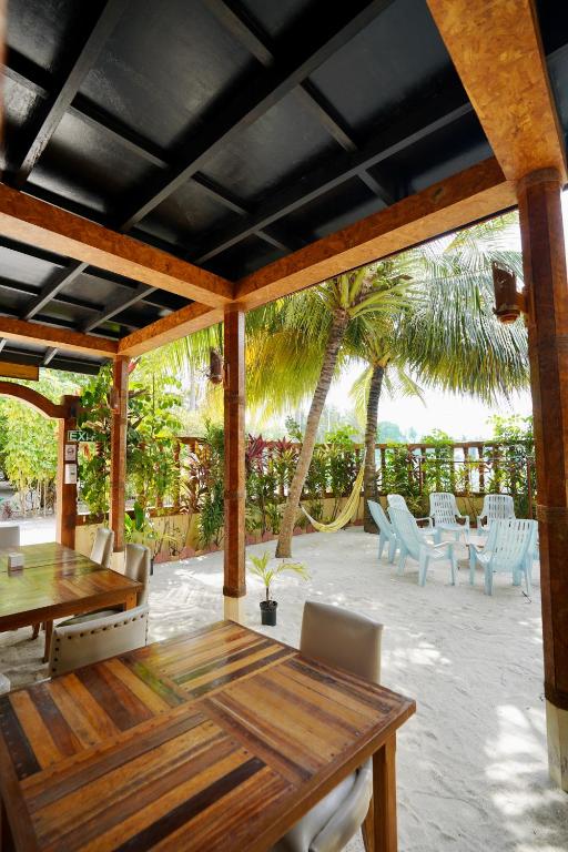 Zahrada ubytování Veli Beach Inn