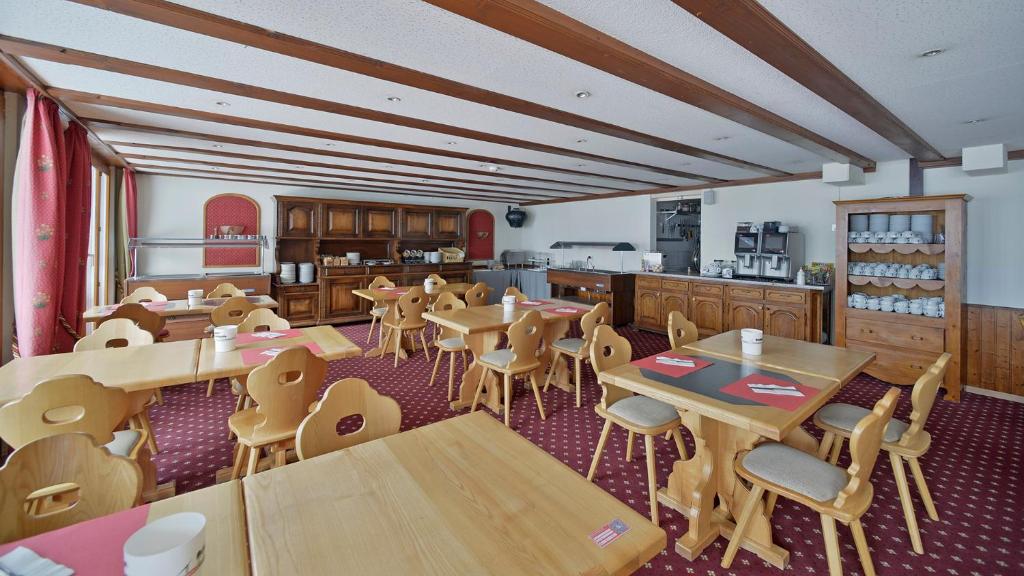 Restaurace v ubytování Le Chamois