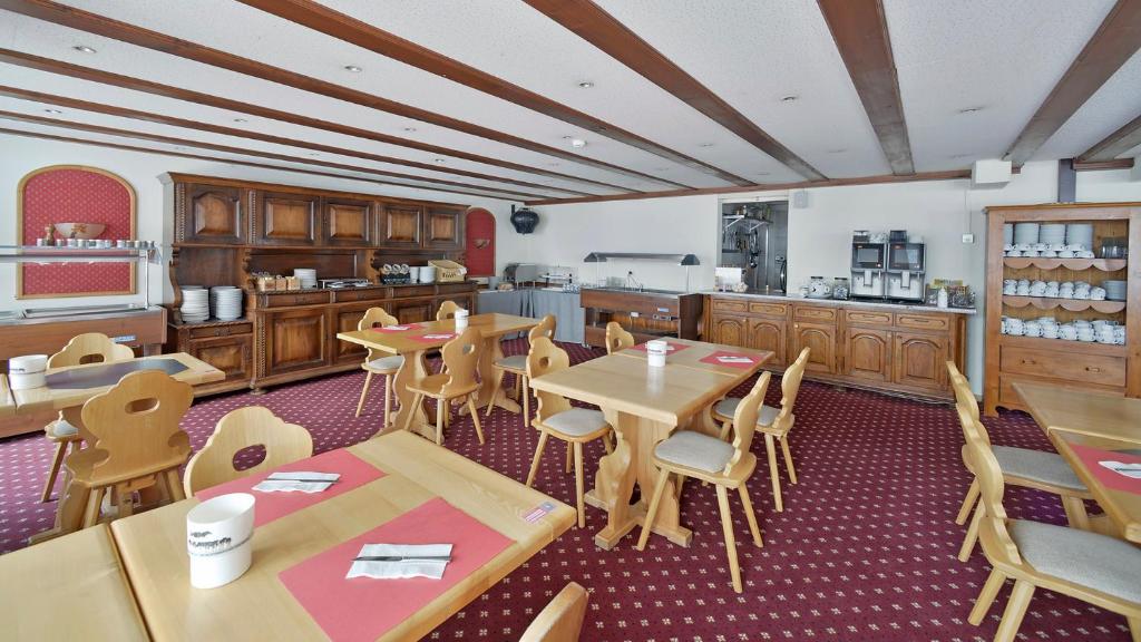 Restaurace v ubytování Le Chamois