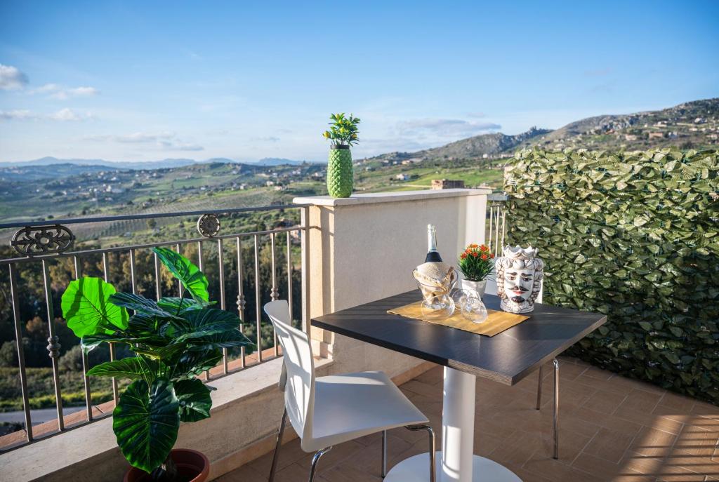 Balkón alebo terasa v ubytovaní Il Moro - Agrigento Rooms