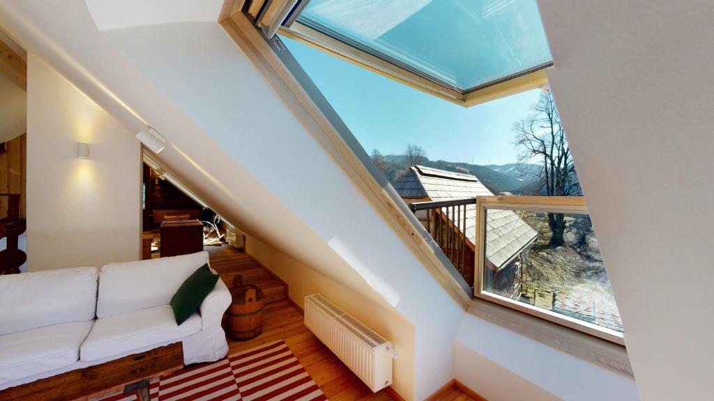Fotografia z galérie ubytovania Charmante Gästewohnung in altem Bauernhaus in alpiner Alleinlage v destinácii Stanz Im Murztal