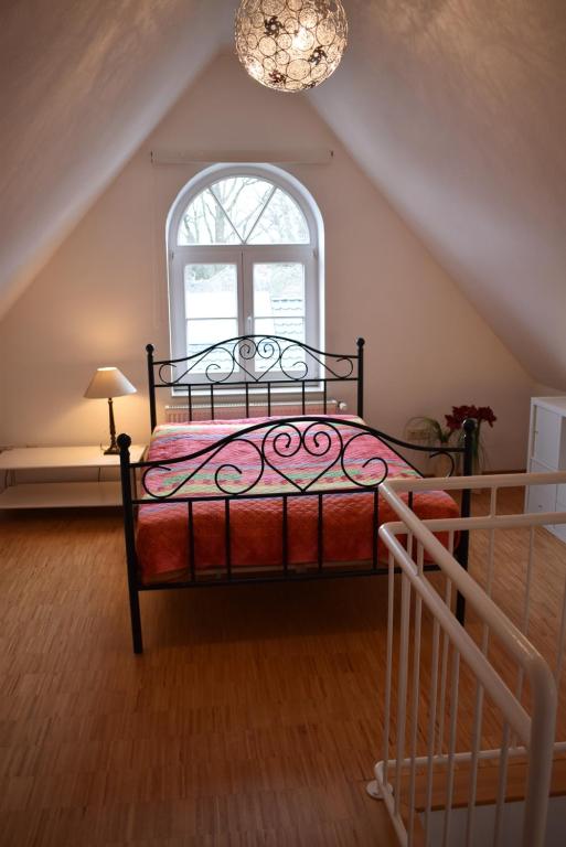 Posteľ alebo postele v izbe v ubytovaní "Elter-Emskotten"