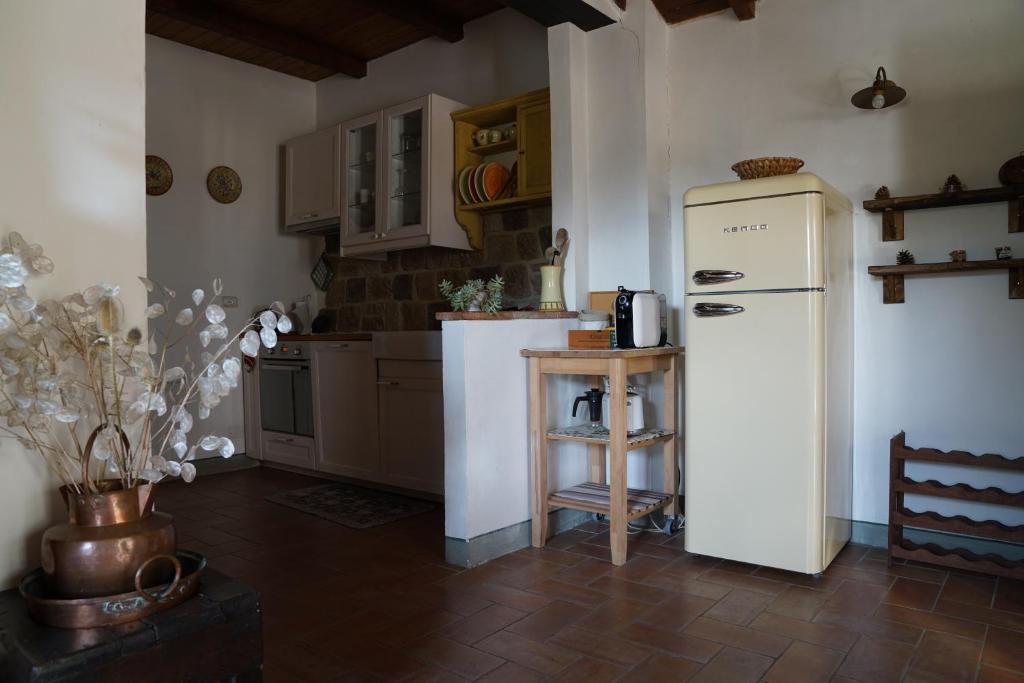 Kuchyň nebo kuchyňský kout v ubytování Casa Camporino