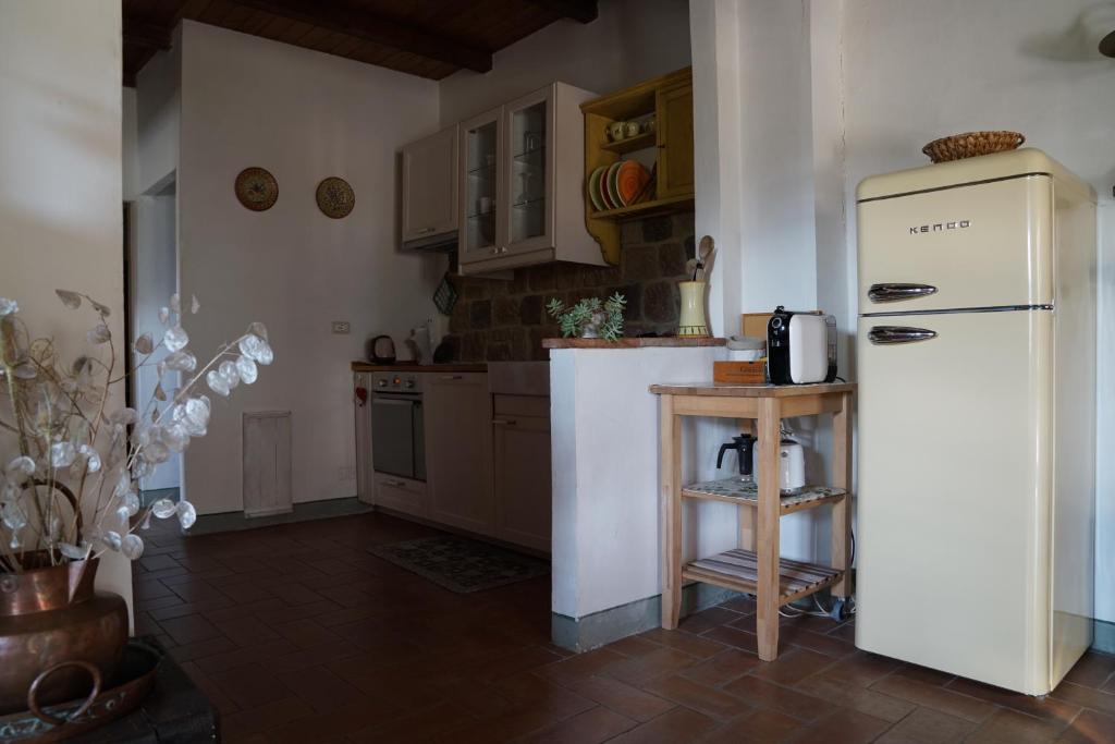 Kuchyň nebo kuchyňský kout v ubytování Casa Camporino