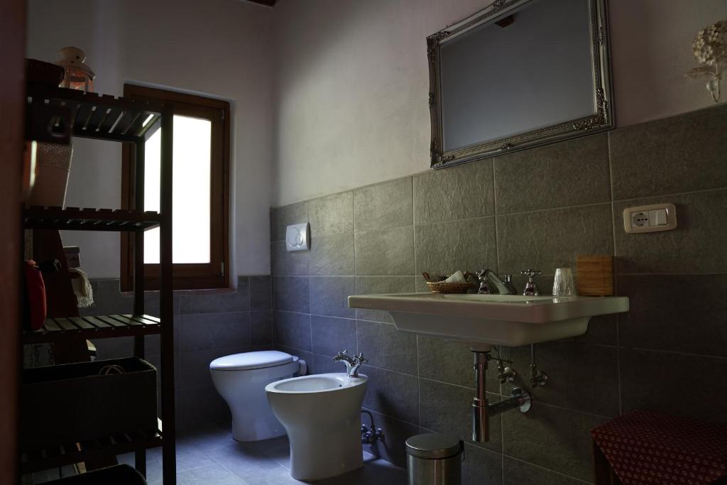 Koupelna v ubytování Casa Camporino