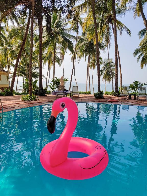 Bazén v ubytování Bambolim Beach Resort nebo v jeho okolí