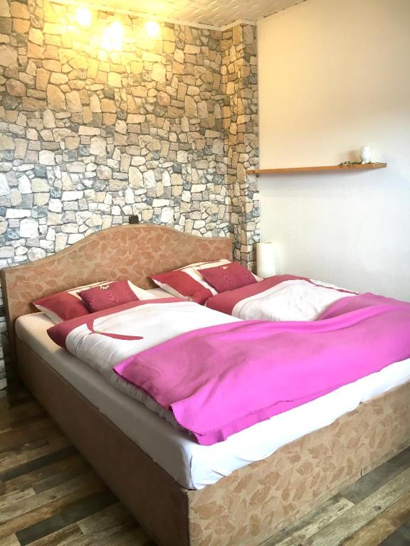 Postel nebo postele na pokoji v ubytování Antjes kleines Nest