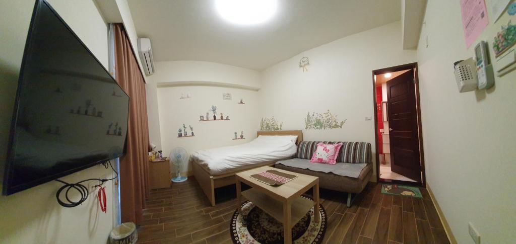 上雅居 - Chambre Double Avec Lit Supplémentaire