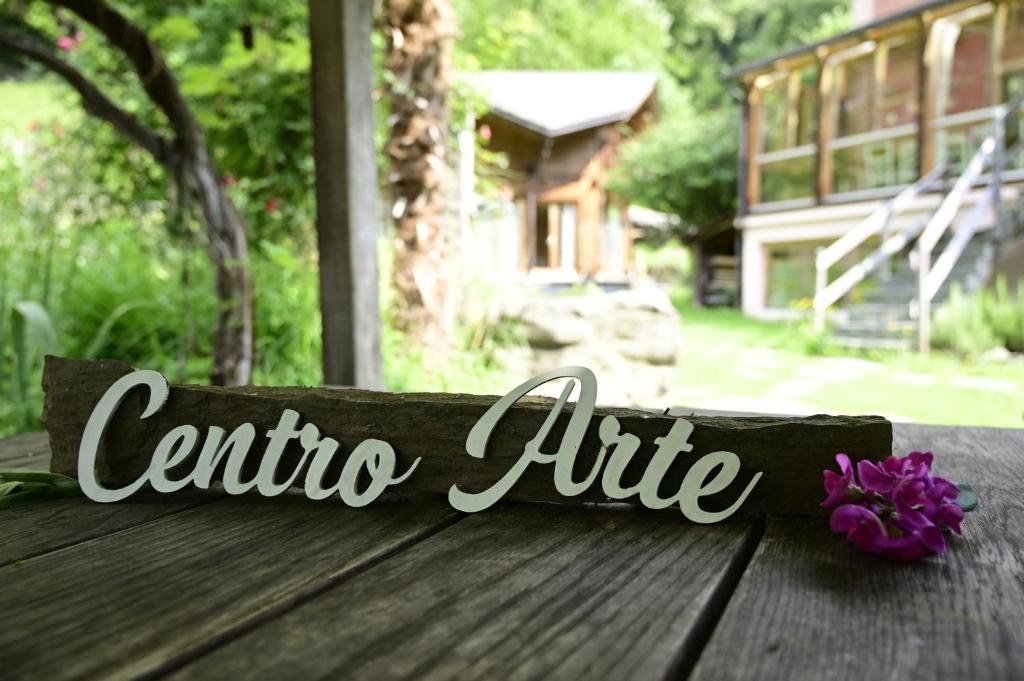 Zahrada ubytování Centro Arte Cabbiolo