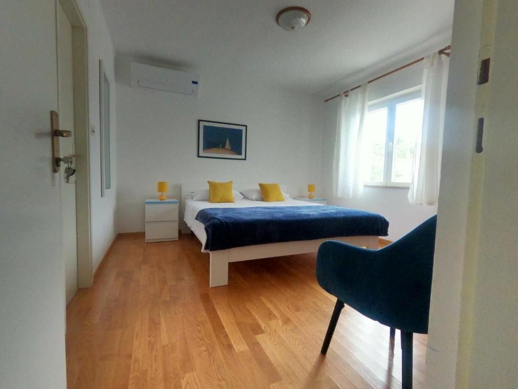 Posteľ alebo postele v izbe v ubytovaní Rooms Jelena