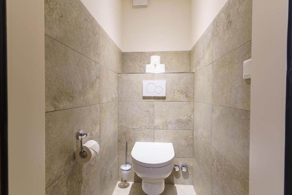 Koupelna v ubytování Apartmenthaus Jagdhof
