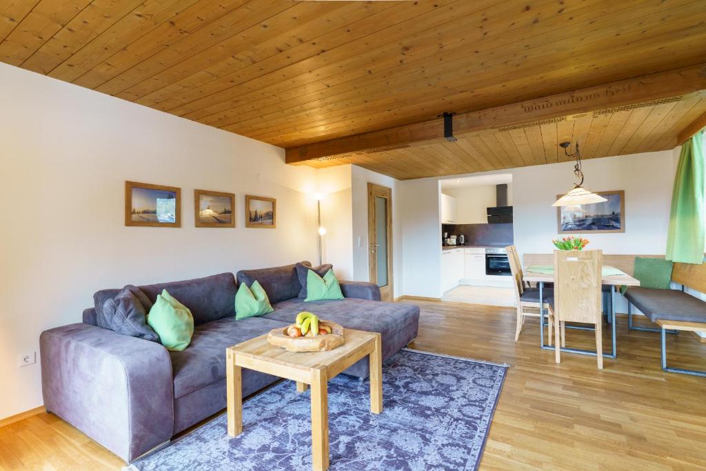 Posezení v ubytování Apartmenthaus Jagdhof