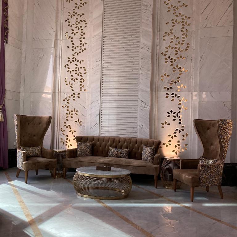 Posezení v ubytování Midan Hotel & Suites Al Aziziya