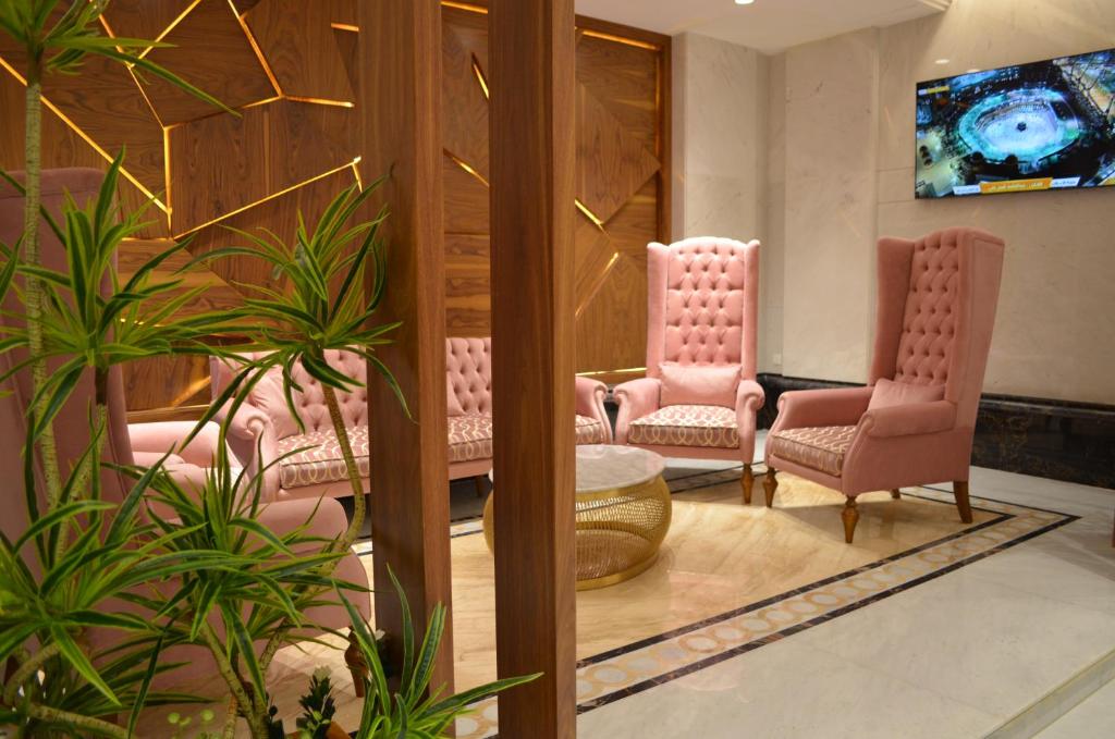 Posezení v ubytování Midan Hotel & Suites Al Aziziya
