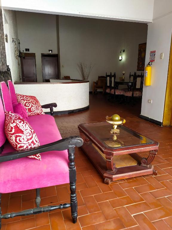 Posezení v ubytování Hotel Plaza Colonial