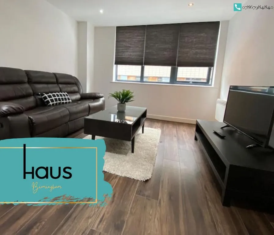 Haus Apartments City Center 2 Bedroom & Parking, Birmingham, United Kingdom