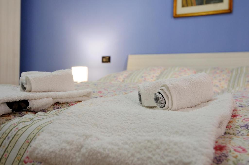Posteľ alebo postele v izbe v ubytovaní St. George Apartment