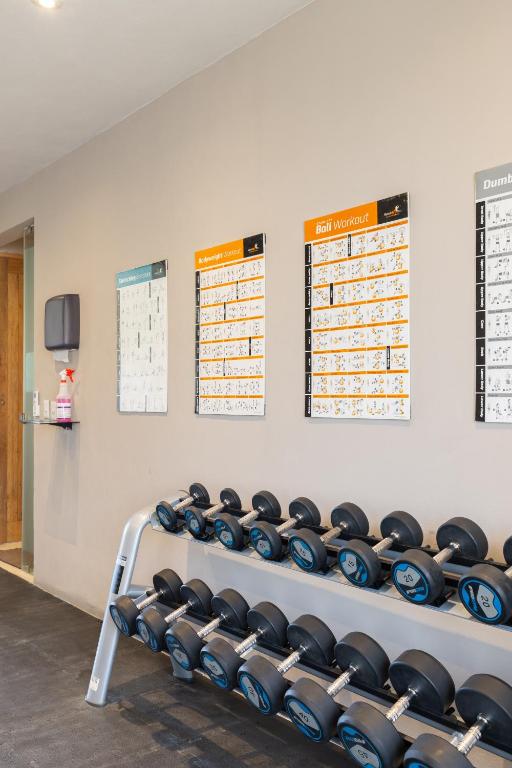 Fitness centrum a/nebo fitness zařízení v ubytování Alea Tulum