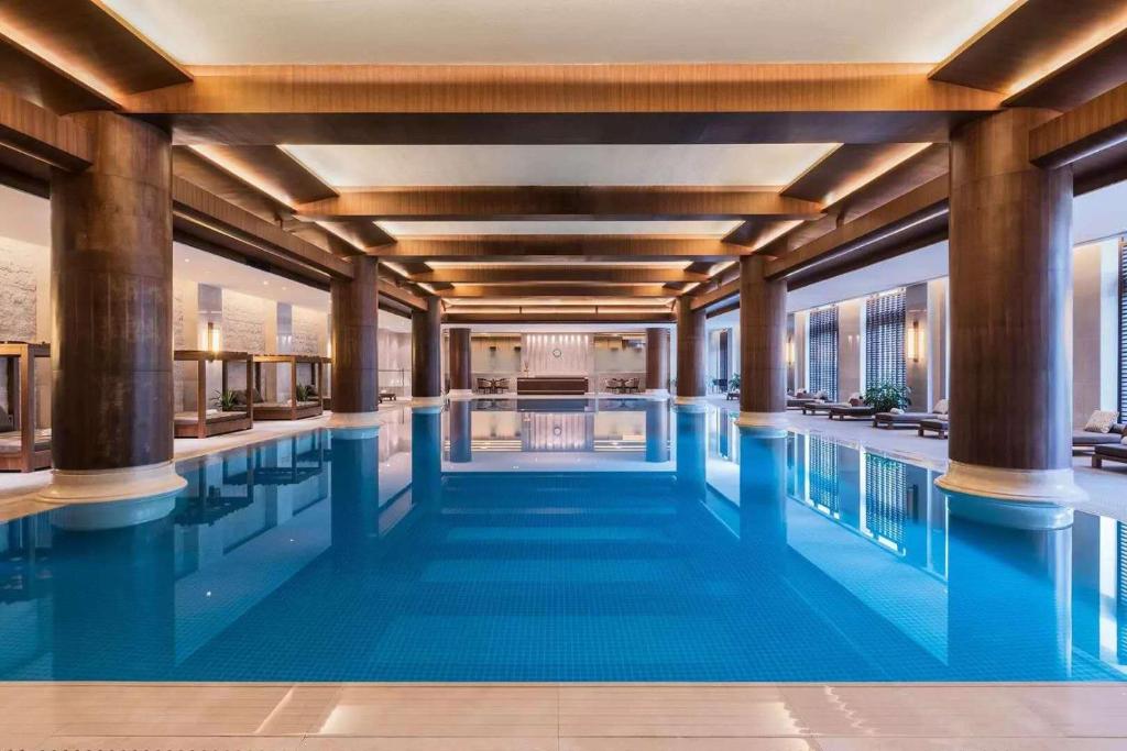 Bazén v ubytování Hyatt Regency Xi'an nebo v jeho okolí