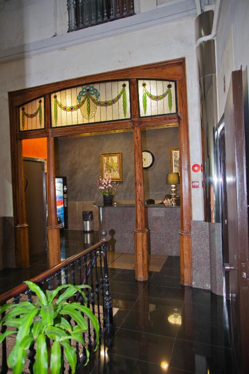 Vstupní hala nebo recepce v ubytování Hostal Paris