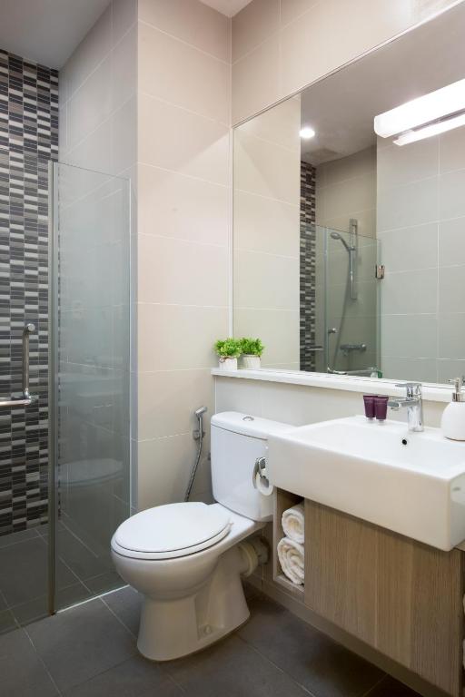 Un baño de Citadines Uplands Kuching