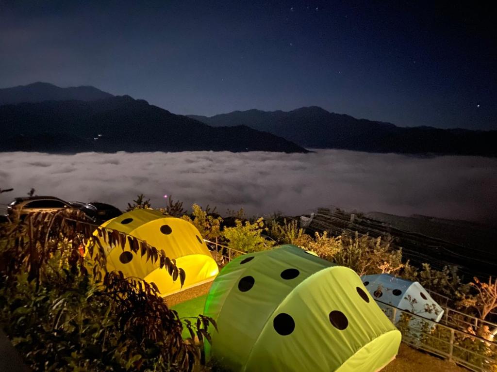 Příroda nedaleko luxury tent
