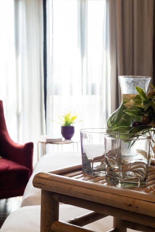 Posezení v ubytování Eldan Hotel