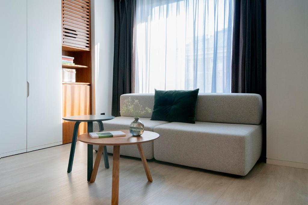 Posezení v ubytování Stey Beijing Wangfujing Hotel