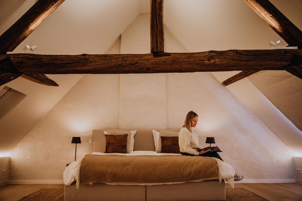 Postel nebo postele na pokoji v ubytování B&B Anna9