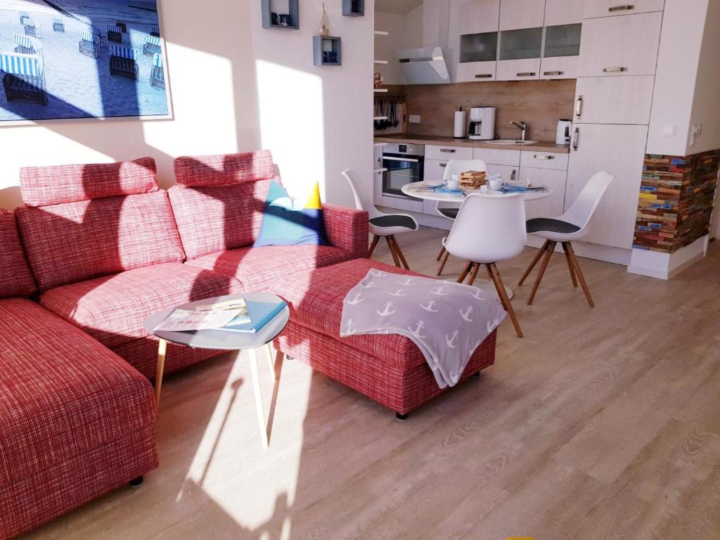 Kuchyň nebo kuchyňský kout v ubytování Ferienwohnung Bella Elisa