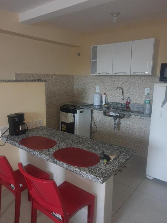  Flat aconchegante na Praia Grande