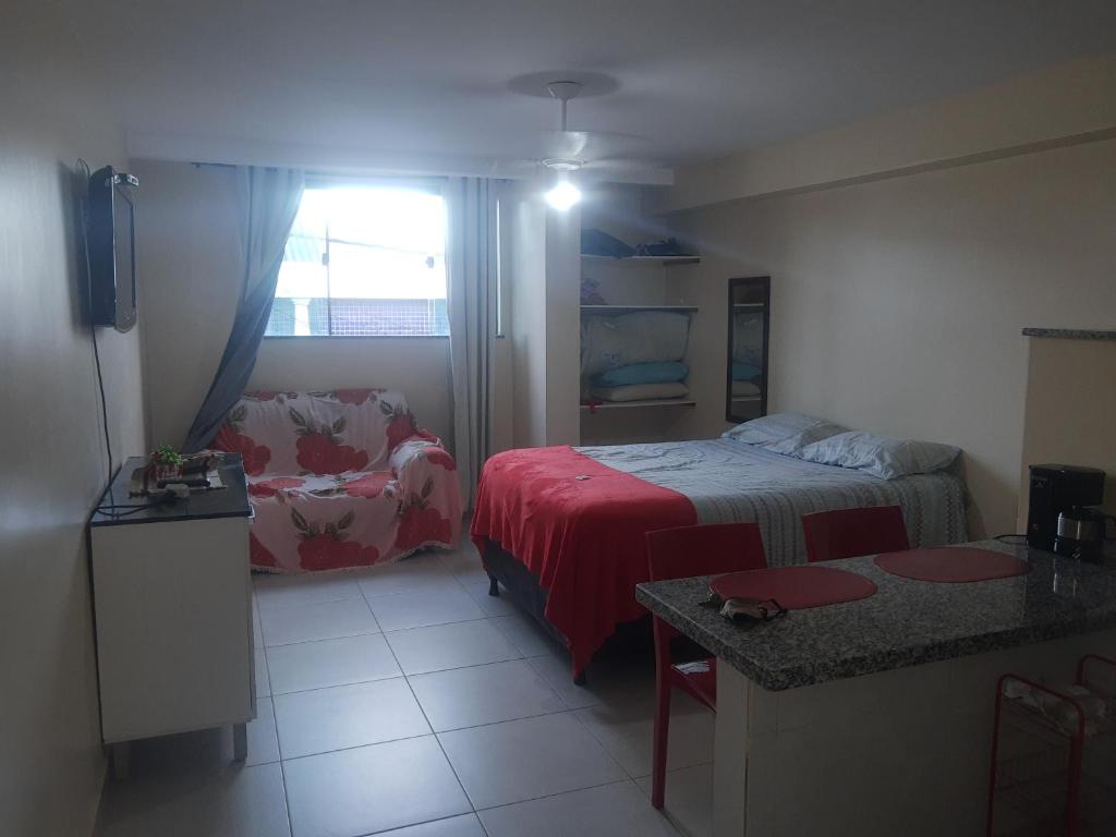  Flat aconchegante na Praia Grande