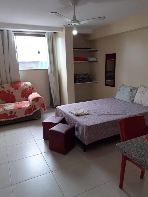  Flat aconchegante na Praia Grande