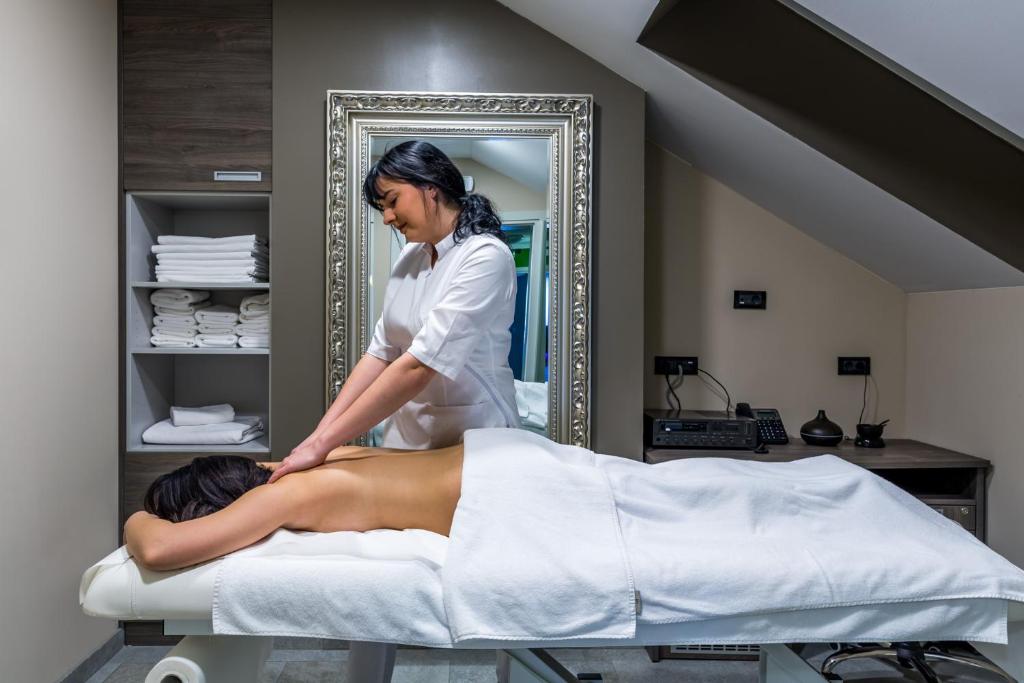 Lázně a/nebo wellness v ubytování Hotel Bitoraj Fužine