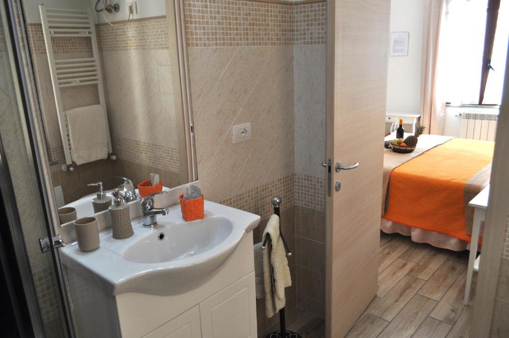 Kúpeľňa v ubytovaní B&B Rosa dei Venti