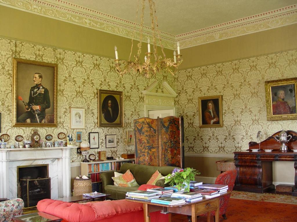 Posezení v ubytování Enniscoe House