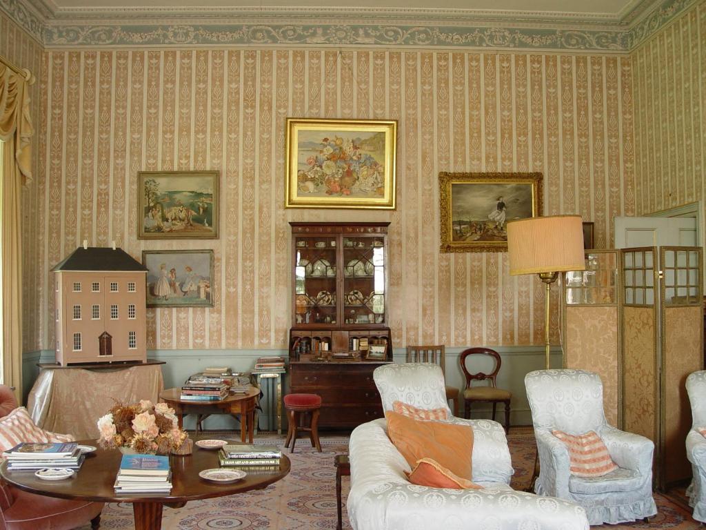 Posezení v ubytování Enniscoe House